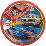 Amscan - Assiettes 9po (8) - Hot Wheels - Party Shop