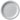 Amscan - Assiettes En Plastique 9Po (20) - Argent - Party Shop