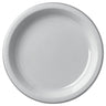 Amscan - Assiettes En Plastique 9Po (20)  - Argent - Party Shop
