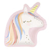 Unique - Assiettes Forme (8) - Licorne - Party Shop