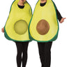 Rasta Imposta - Avocado Couples Costume – Funny Fruit Halloween Outfit Adult One Size- Party Shop