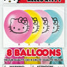 Unique - Sac De 8 Ballons En Latex 12" - Hello Kitty - Party Shop