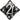 Airise - Ballon Mylar 18 Po - Losange noir et argent 21 ans - Party Shop