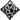 Airise - Ballon Mylar 18 Po - Losange noir et argent 80 ans - Party Shop