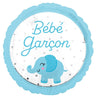 Anagram - Ballon Mylar 18po - Eléphant Bébé Garçon - Party Shop