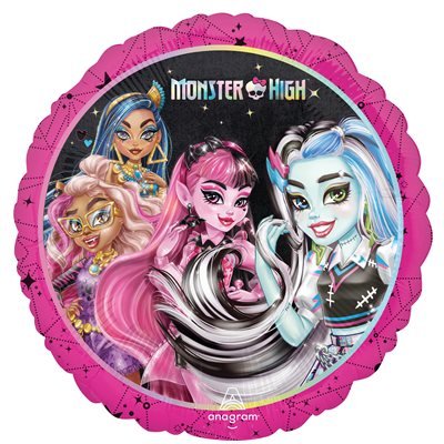 Ballon Mylar 18po - Monster High Party Shop