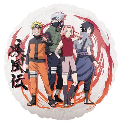 Ballon Mylar 18po - Naruto Party Shop