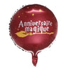 Santex - Ballon Mylar 18po - Sorcier - Party Shop