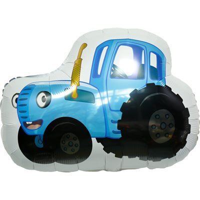 Ballon Mylar 20 po - Tracteur Bleu Party Shop