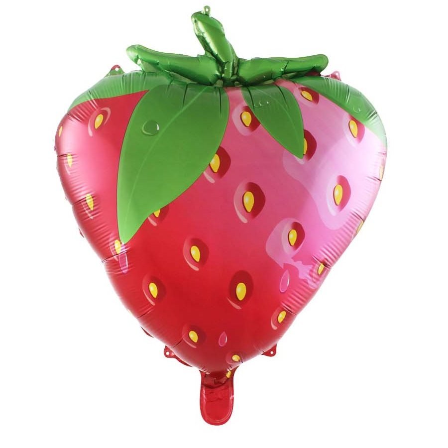 Ballon Mylar 24po - Fraise Party Shop