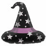 TUF-TEX - Ballon Mylar 28po - Chapeau Sorcière Halloween - Party Shop