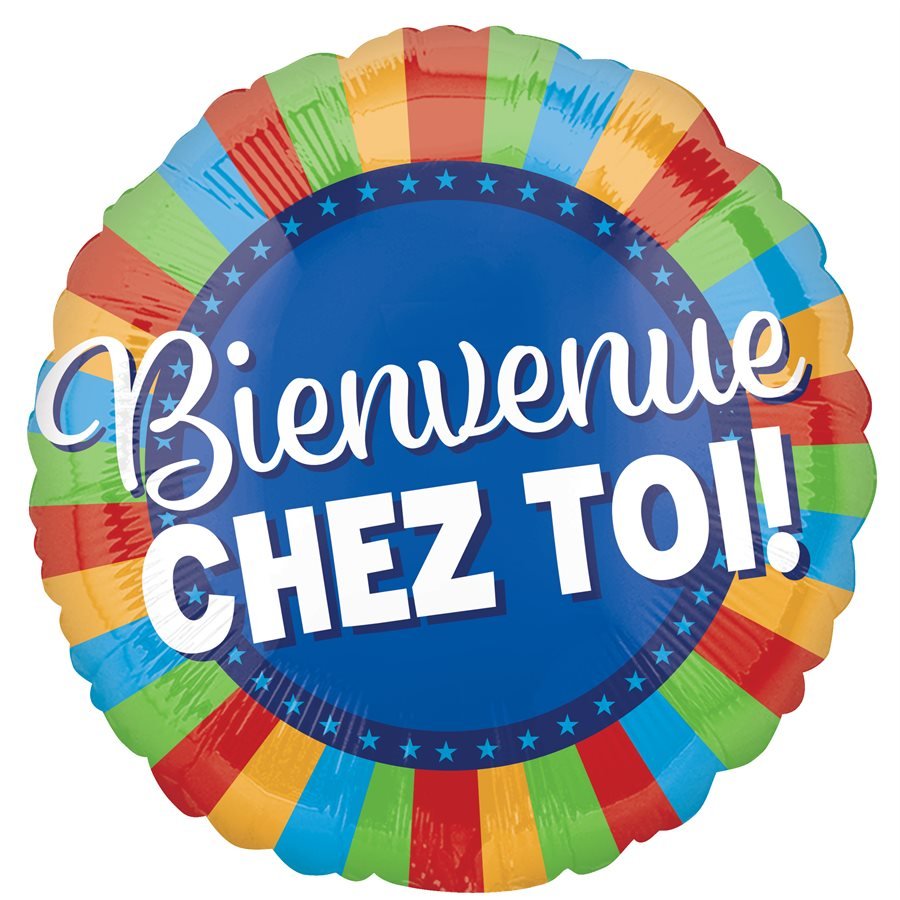 Ballon Mylar Jumbo - Bienvenue Chez Toi Party Shop