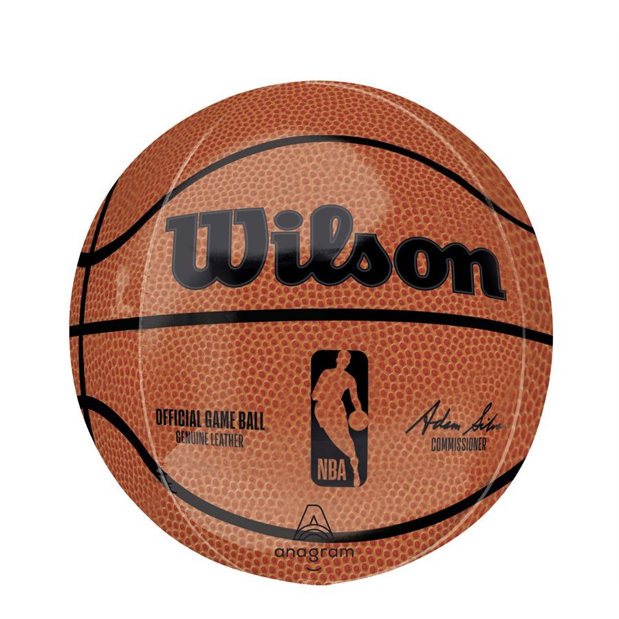 Ballon Mylar Orbz - Basketball Wilson Party Shop