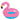 Ballon Mylar Super shape 28po - Pool Party Flamant Rose Party Shop