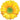 Betallic - Ballon Mylar Supershape 24po - Fleur Marguerite Jaune - Party Shop