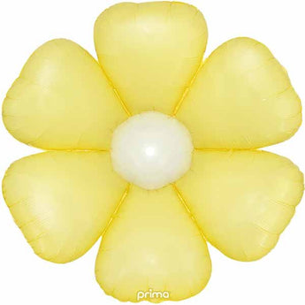 Ballon Mylar Supershape 34po - Marguerite Jaune (AIR) Party Shop