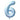 Airise - Ballon Mylar Supershape Chiffre 6 - Bleu Ciel 34po - Party Shop
