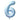 Ballon Mylar Supershape Chiffre 6 - Bleu Ciel 34po Party Shop