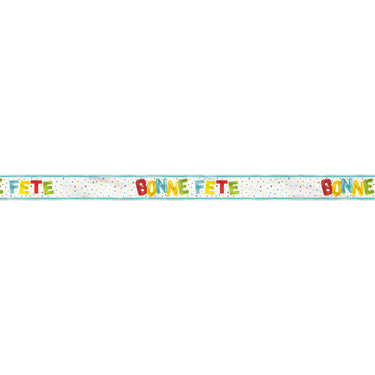 Unique - Bannière 12pi - Bonne Fête - Party Shop