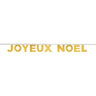Santex - Bannière Joyeux Noël Or - Party Shop