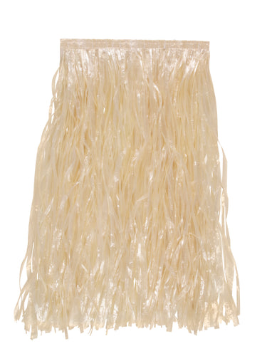 Unique - Beige Hawaiian grass skirt for luau or beach party costume – festive accessory for tropical or tiki-themed events - Party Shop