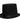 underwraps - Black felt top hat – Classic costume accessory for magician, gentleman, cabaret or Victorian outfits. Perfect for Halloween, carnival, cosplay and parties - Party Shop