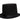 underwraps - Black felt top hat – Classic costume accessory for magician, gentleman, cabaret or Victorian outfits. Perfect for Halloween, carnival, cosplay and parties - Party Shop
