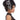 Black and white Monster Bride wig for women with voluminous curls and white streaks – ideal for Halloween, cosplay, or horror-themed costumes. -WestBay - Party Shop