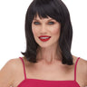 WESTBAY - Premium black wig for women with classic style – perfect for cosplay, Halloween, theater, or costume parties. Realistic, sleek, and comfortable fit.- Party Shop