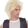 WESTBAY - Blonde rocker wig for men – 80s glam rock Halloween or cosplay wig with volume and layered style - Party Shop