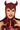 Leg Avenue - Bonnet Diable Rouge À Paillette - Party Shop