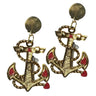 RUBIES - Boucles D'Oreilles - Ancres - Party Shop