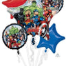 Anagram - Bouquet De 5 Ballons Mylar - Avengers De Marvel - Party Shop
