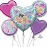 Anagram - Bouquet De 5 Ballons Mylar - Barbie Sirène - Party Shop