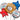 Anagram - Bouquet De 5 Ballons Mylar - Baseball - Party Shop