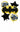 Bouquet De 5 Ballons Mylar - Batman Party Shop