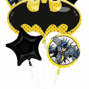 Bouquet De 5 Ballons Mylar - Batman Party Shop
