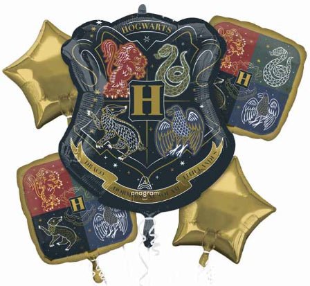 Bouquet De 5 Ballons Mylar - Harry Potter Party Shop