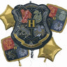 Anagram - Bouquet De 5 Ballons Mylar -  Harry Potter - Party Shop