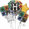 Anagram - Bouquet De 5 Ballons Mylar - Harry Potter - Party Shop
