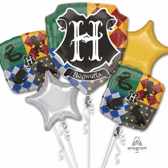 Bouquet De 5 Ballons Mylar - Harry PotterParty Shop