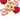 Anagram - Bouquet de 5 Ballons Mylar - Pizza - Party Shop