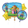 Anagram - Bouquet De 5 Ballons Mylar - Super Mario - Party Shop