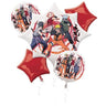 Anagram - Bouquet De 5 Ballons mylar - Naruto - Party Shop