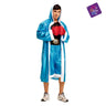MOM - Adult boxer costume with pants, t-shirt, hooded robe and gloves. Realistic boxing champion outfit for Halloween, carnival, cosplay or sports themed party - Party Shop