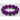 Bracelet De Billes Géantes - Mauve Party Shop