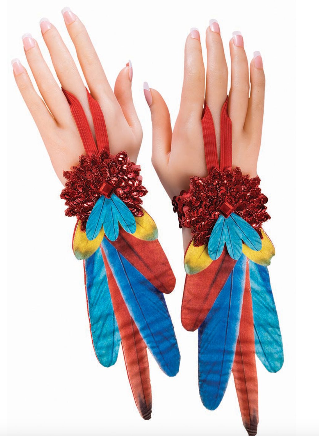 Bracelet Plumes De Perroquet - Party Shop