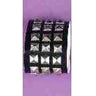 RUBIES - Bracelet Triple Avec Clous - Party Shop