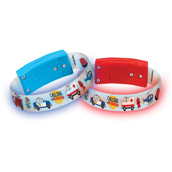 Bracelets Lumineux (4) - Police Pompier Party Shop