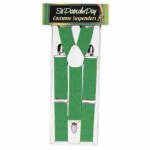 Bretelles Verte St-Patrick - Party Shop